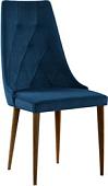 Стул Atreve Caren (синий/орех)