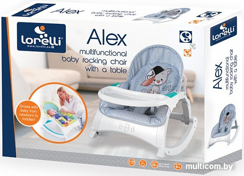 Качалка Lorelli Alex 2020 (grey bear)