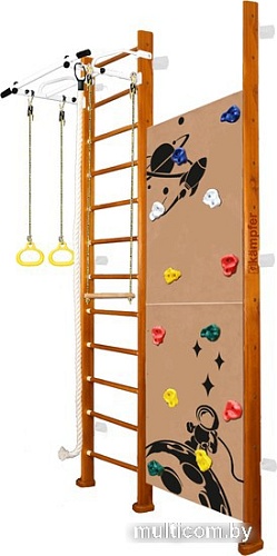 Детский спортивный комплекс Kampfer Jungle Wall Boy (3 м, классический/белый)