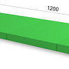 Cпортивный мат Romana 5.097.04 (зеленый)