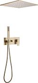 Душевая система Abber Daheim AF8221G (золото матовое)