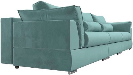 Диван Mebelico Пекин Long 115448 (велюр, бирюзовый)