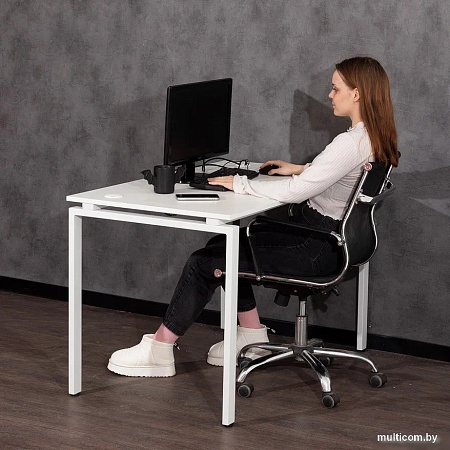 Стол Millwood Лофт Сиэтл ДТ-5 160x70x75 (белый/белый)