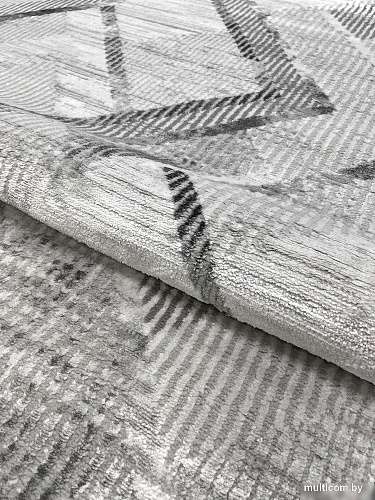 Ковер для жилой комнаты Safyun Eva LZ122-GREY-ANTRASIT (0.8x1.5)