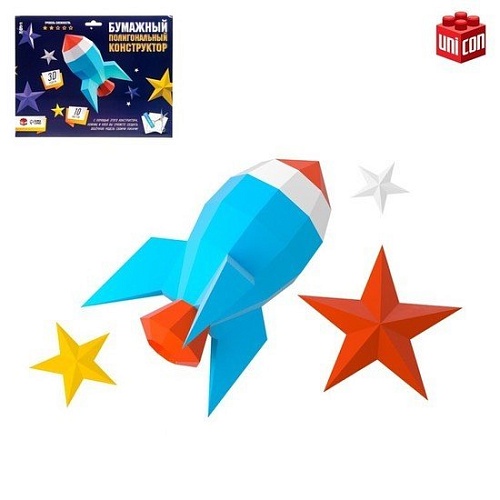 3Д-пазл Unicon Ракета 7414482