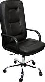 Офисное кресло Деловая обстановка Пилот Стандарт кожа (черный/хром)