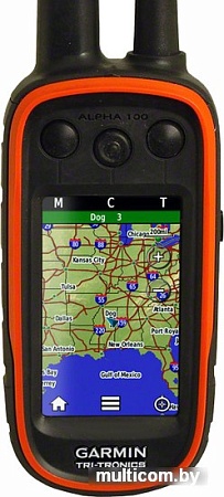 Туристический навигатор Garmin Alpha 100 с ошейником T5