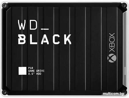 Внешний накопитель WD Black P10 Game Drive for Xbox 5TB WDBA5G0050BBK