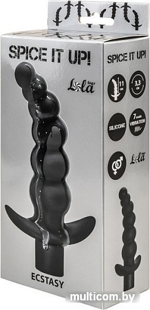 Вибропробка Lola Games Spice It Up Ecstasy 8009-01Lola (черный)
