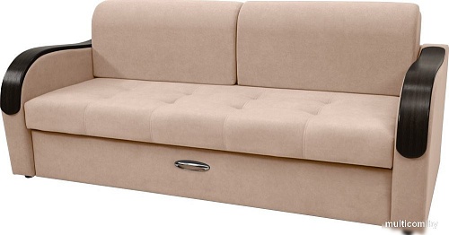 Диван Сириус Лидер-1 НПБ (Eva 33 велюр светло-коричневый)
