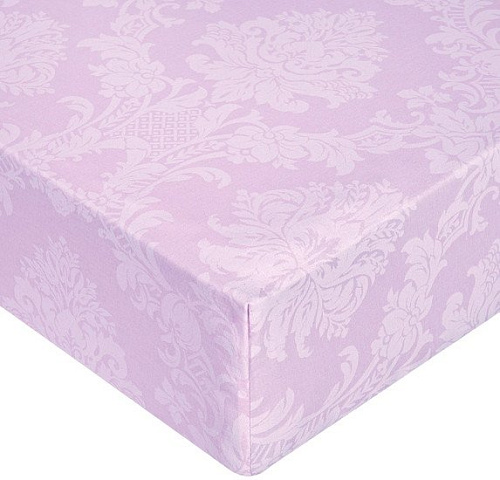 Постельное белье Миланика Аметист на резинке 140x200 (поплин-жаккард)