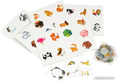 Развивающая игра Bondibon Лото Кто это спрятался? ВВ4706