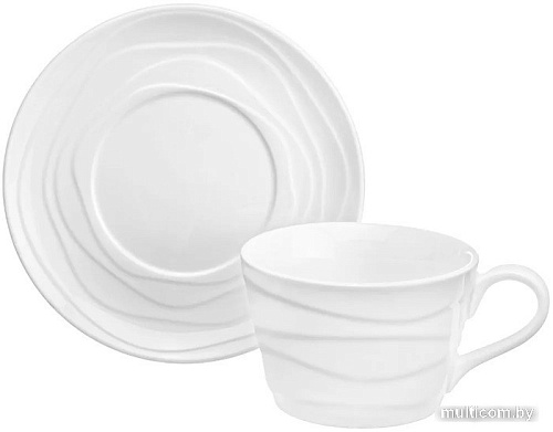 Чашка с блюдцем Elan Gallery Айсберг 540362