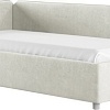 Кровать-тахта Сонум Capri L 90x200 (микровелюр светло-серый)