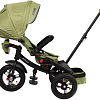 Детский велосипед Moby Kids Leader 360° 12x10 AIR (оливковый)