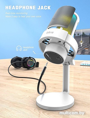Микрофон FIFINE A8 (белый)