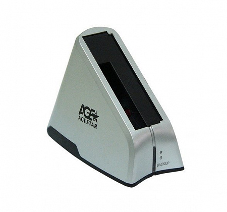 Бокс для жесткого диска AgeStar SUBT Silver