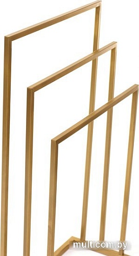 Стойка для одежды RasGar Ассистент 2 (золотой)