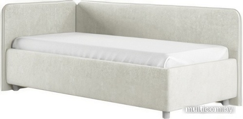 Кровать-тахта Сонум Capri L 90x200 (микровелюр светло-серый)