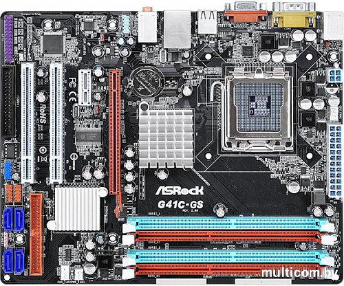 Материнская плата ASRock G41C-GS R2.0