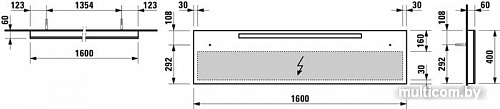 Laufen Зеркало Ilbagnoalessi One [4484410972001]