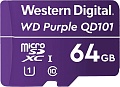 Карта памяти WD Purple SC QD101 microSDXC WDD064G1P0C 64GB