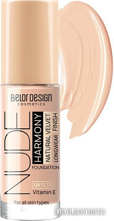 Тональный крем Belor Design Nude Harmony тон 203