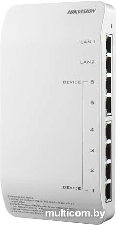 Коммутатор Hikvision DS-KAD606-P