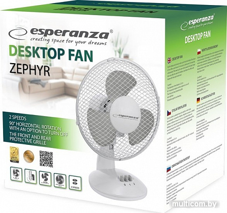 Вентилятор Esperanza EHF004WE