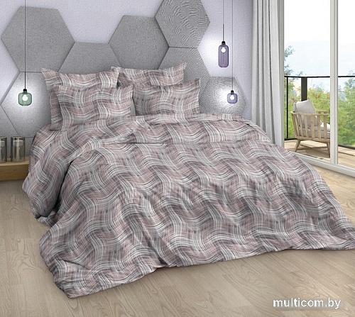 Постельное белье Миланика Арабески 1.5сп (бязь)