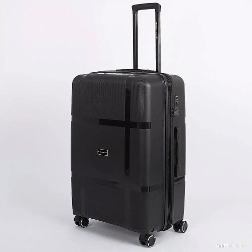 Чемодан-спиннер Francesco Molinary 341-AT309/3-27BLK (черный)