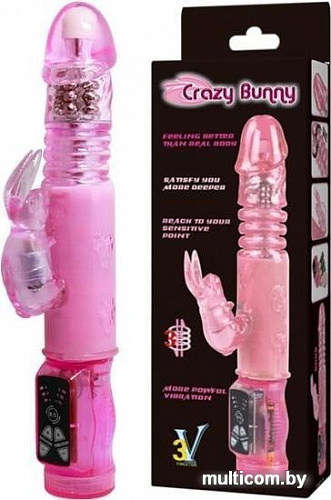Вибратор Baile Crazy Bunny BW-037029