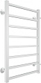 Полотенцесушитель TERMINUS Вега П8 500x800 без держателей (боковое подключение 600, RAL 9003 белый)