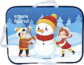 Ледянка Mega Toys Снеговик и дети 22611