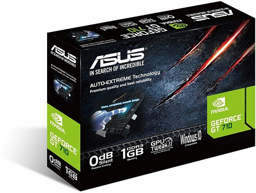 Видеокарта ASUS GeForce GT 710 1GB DDR3 [710-1-SL]
