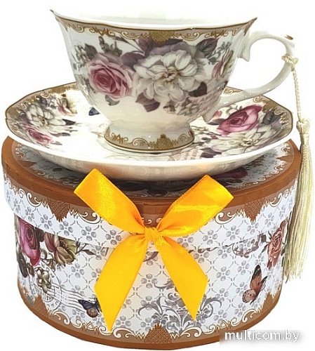 Чашка с блюдцем DomiNado 97-234