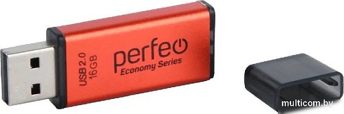 USB Flash Perfeo E03 16GB (красный)