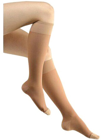 Гольфы компрессионные Aries Avicenum 140 тонкие с закрытым носком 8001 (S, normal)