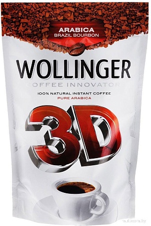 Кофе Wollinger 3D растворимый 190г