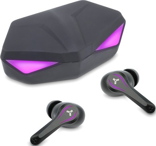 Наушники AccesStyle Wild TWS (черный/фиолетовый)