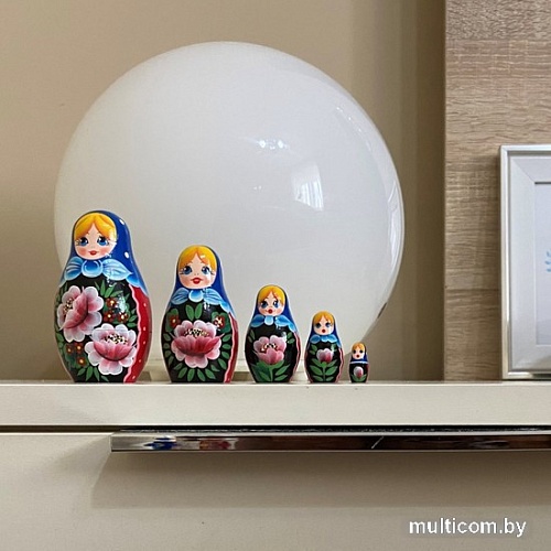 Развивающая игра Брестская Матрешка В сарафане с розами (набор 5 шт)