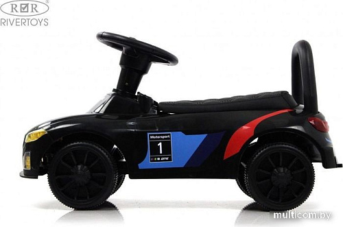 Каталка RiverToys F003FF (черный)