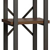 Стеллаж LoftyHome Лондейл 40 (коричневый/черный)