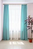 Комплект штор Decoretto Канвас свежий мятный КСМ-K12 3.25x2.7 м (мятный, 2 шт)