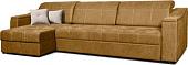 Угловой диван Анмикс Бергамо (золотой велюр)