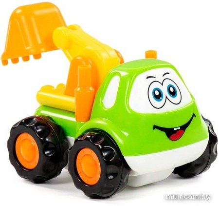 Игрушечный транспорт Полесье Автомобиль-погрузчик инерционный Патрик 88741