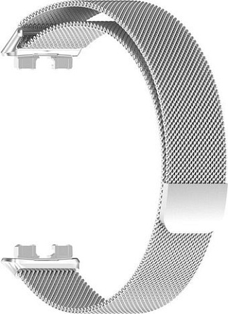 Браслет Rumi Milanese loop металлический для Huawei Band 8 (серебристый)