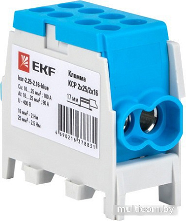 Клемма EKF PROxima KSR-2.25-2.16-Blue