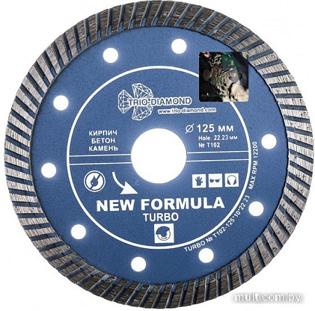 Отрезной диск алмазный Trio Diamond T102