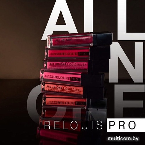 Жидкие румяна Relouis Жидкие румяна All-In-One Liquid Blush (01 CORAL) 3,5 г